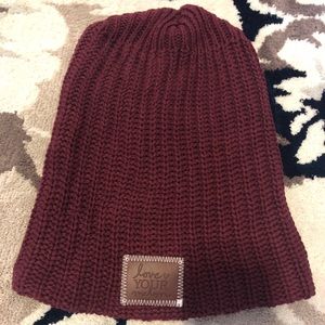 Love your melon maroon beanie